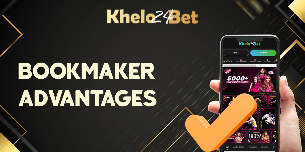 Main advantages of Khelo24bet for Indian users