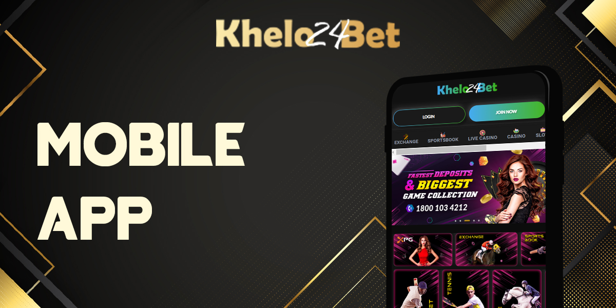 How to use all Khelo24bet features from mobile phone
