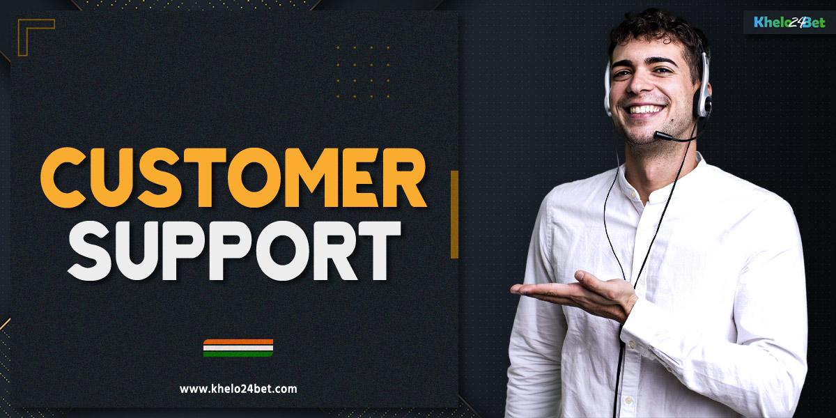 Description of Khelo24Bet customer support
